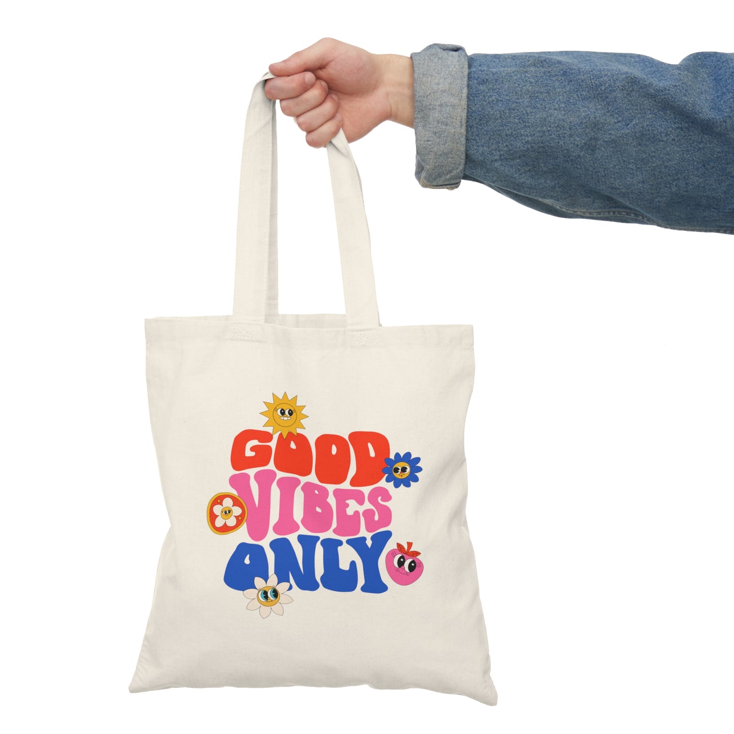 Good Vibes Only Tote Bags