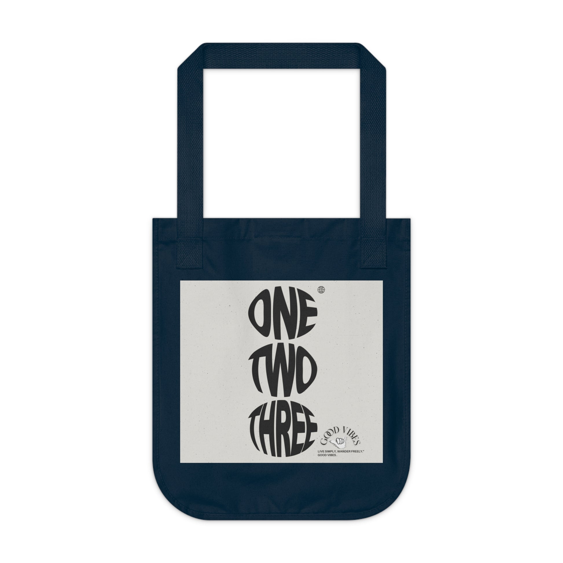 Live simply, wander freely tote