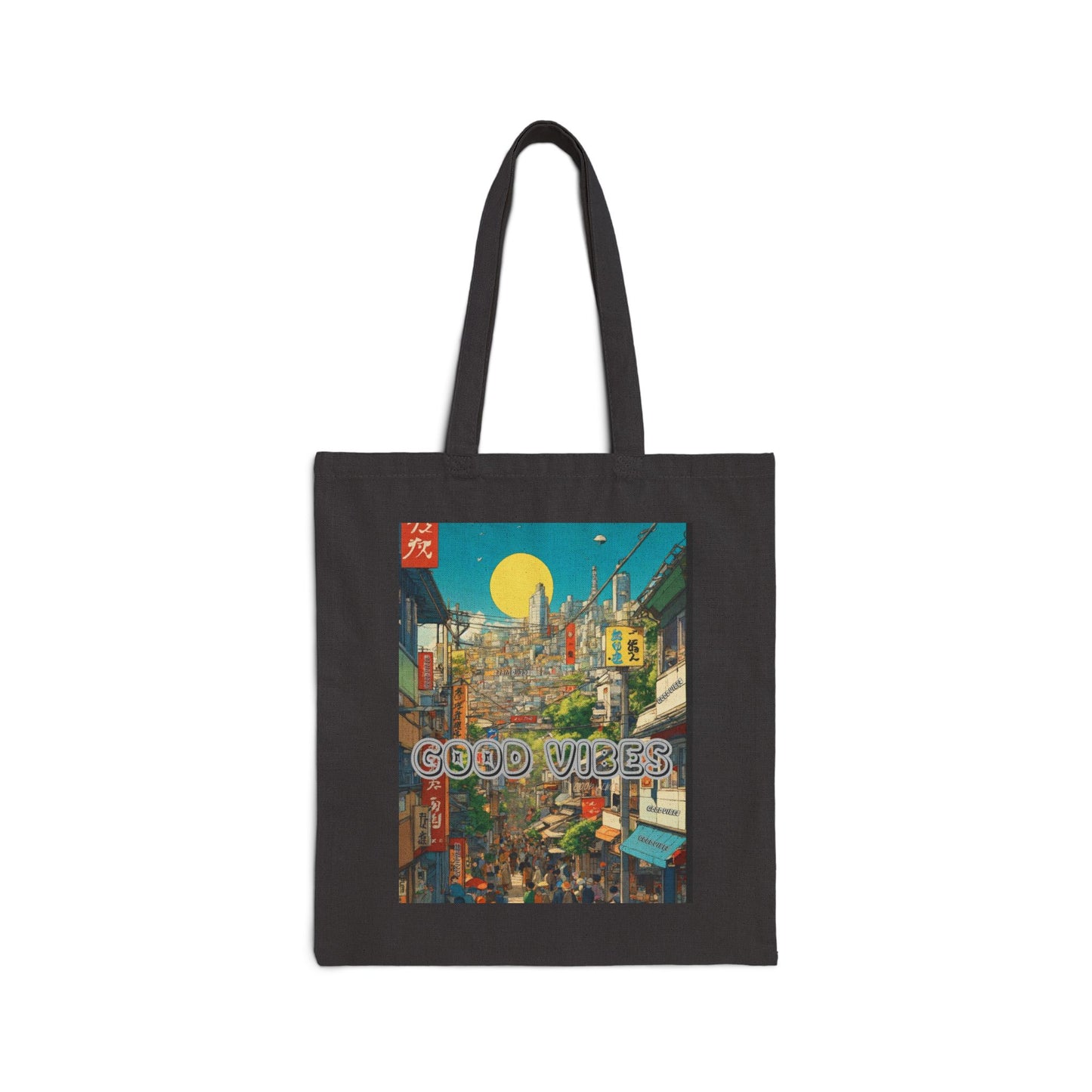 Good Vibes In The City Tote Bag