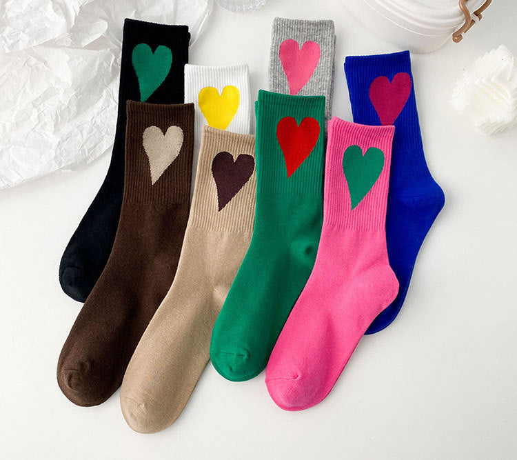 Heart Cotton Socks