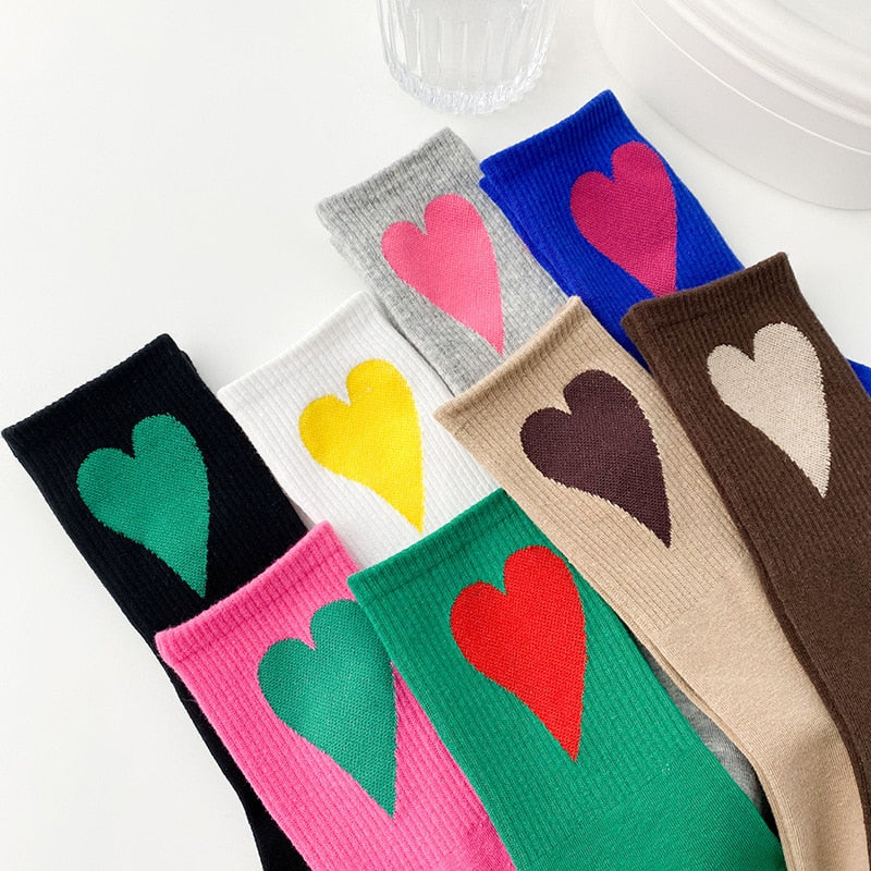 Heart Cotton Socks